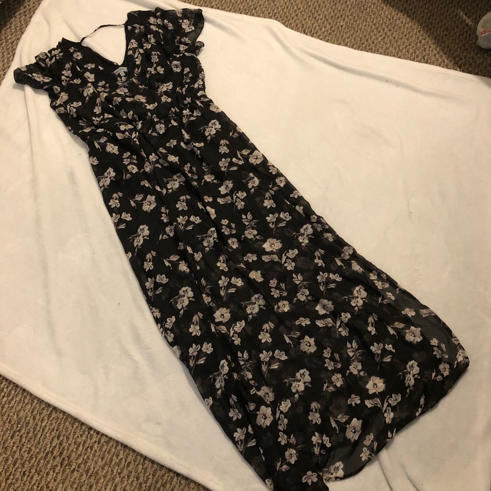 Bailey Blue Floral Maxi Dress